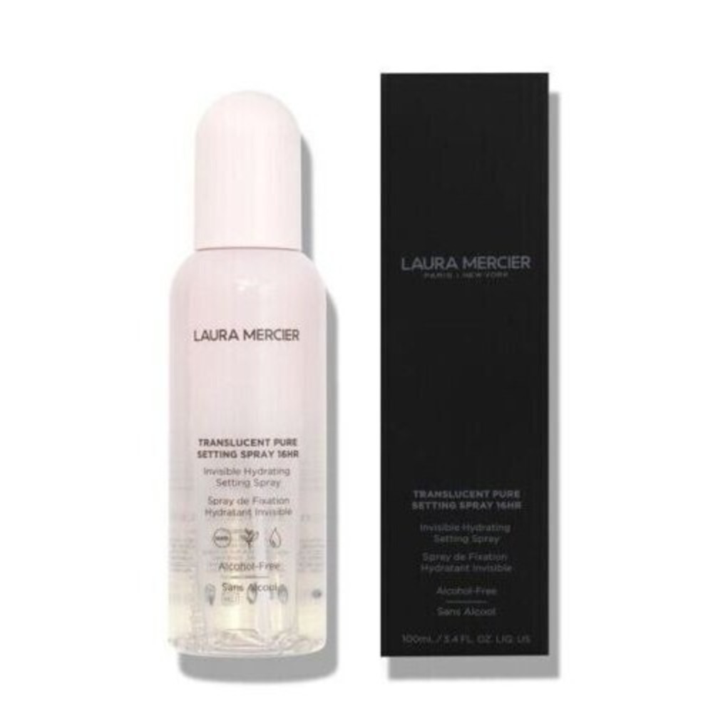 LAURA MERCIER Translucent Pure Setting Spray 16HR Invisible Hydrate  3.4 oz.